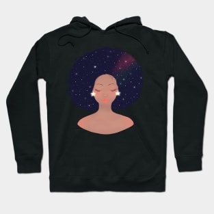 Black Power Girl Hoodie